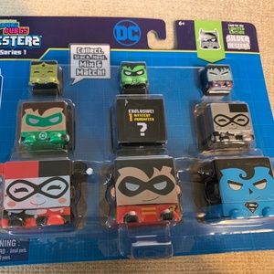 NWT DC Comic Nesterz 9 Pack ROBIN GREEN LANTERN 6+